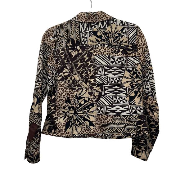 Vintage 100% Silk Button-Up Jacket – Size SP (Small Petite) - Picture 2 of 13